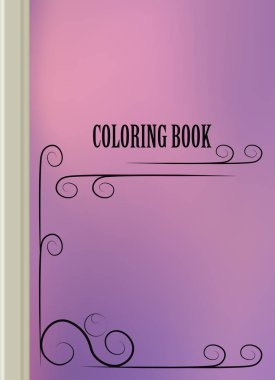 Boyama şablon vektör, broşür kapak sunu soyut geometrik arka plan, A4 boyutu gölge düzeninde afiş broşür el ilanı tasarımı