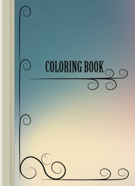 Boyama şablon vektör, broşür kapak sunu soyut geometrik arka plan, A4 boyutu gölge düzeninde afiş broşür el ilanı tasarımı