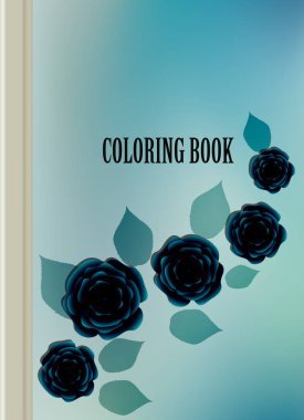 Boyama şablon vektör, broşür kapak sunu soyut geometrik arka plan, A4 boyutu gölge düzeninde afiş broşür el ilanı tasarımı