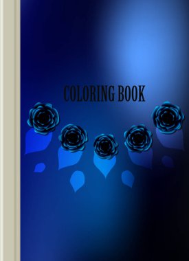 Boyama şablon vektör, broşür kapak sunu soyut geometrik arka plan, A4 boyutu gölge düzeninde afiş broşür el ilanı tasarımı