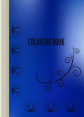 Boyama şablon vektör, broşür kapak sunu soyut geometrik arka plan, A4 boyutu gölge düzeninde afiş broşür el ilanı tasarımı