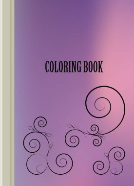 Boyama şablon vektör, broşür kapak sunu soyut geometrik arka plan, A4 boyutu gölge düzeninde afiş broşür el ilanı tasarımı