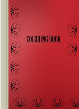 Boyama şablon vektör, broşür kapak sunu soyut geometrik arka plan, A4 boyutu gölge düzeninde afiş broşür el ilanı tasarımı