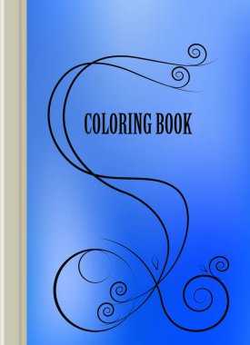 Boyama şablon vektör, broşür kapak sunu soyut geometrik arka plan, A4 boyutu gölge düzeninde afiş broşür el ilanı tasarımı