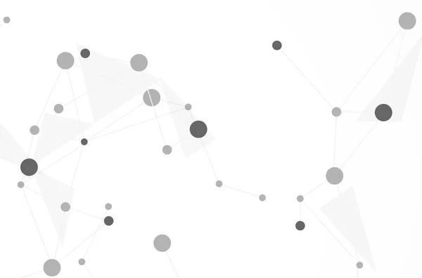 Afiş broşür afiş tasarım şablonu vektör, Dna soyut geometrik arka plan, A4 boyutu gölge düzeninde