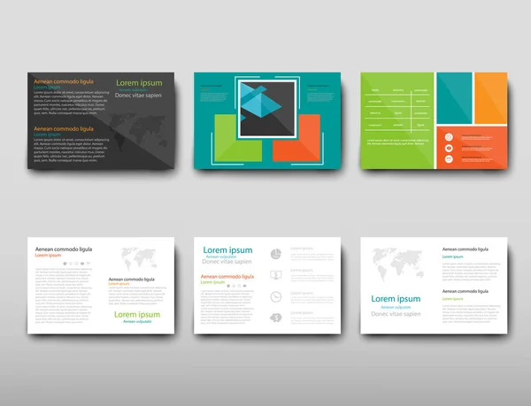 Afiş broşür afiş tasarım şablonu vektör, broşür kapak sunu soyut geometrik arka plan, A4 boyutu gölge düzeninde