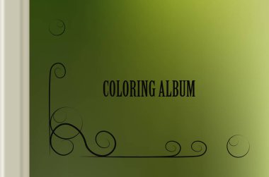 Boyama şablon vektör, broşür kapak sunu soyut geometrik arka plan, A4 boyutu gölge düzeninde afiş broşür el ilanı tasarımı