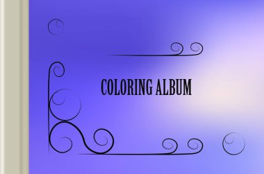 Boyama şablon vektör, broşür kapak sunu soyut geometrik arka plan, A4 boyutu gölge düzeninde afiş broşür el ilanı tasarımı