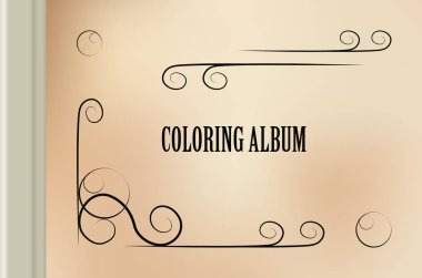 Boyama şablon vektör, broşür kapak sunu soyut geometrik arka plan, A4 boyutu gölge düzeninde afiş broşür el ilanı tasarımı