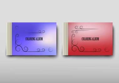 Boyama şablon vektör, broşür kapak sunu soyut geometrik arka plan, A4 boyutu gölge düzeninde afiş broşür el ilanı tasarımı