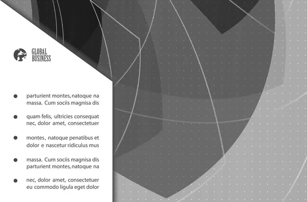 Plakát Brožura Leták Návrhu Šablony Vektor Leták Pokrývají Abstraktní Geometrické — Stockový vektor