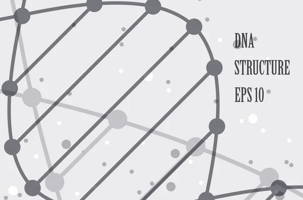 Αφίσα Φυλλάδιο Φέιγ Βολάν Σχεδιασμό Πρότυπο Διάνυσμα Dna Αφηρημένα Γεωμετρικά — Διανυσματικό Αρχείο