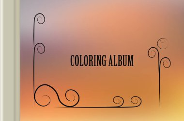 Boyama şablon vektör, broşür kapak sunu soyut geometrik arka plan, A4 boyutu gölge düzeninde afiş broşür el ilanı tasarımı