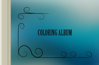 Boyama şablon vektör, broşür kapak sunu soyut geometrik arka plan, A4 boyutu gölge düzeninde afiş broşür el ilanı tasarımı