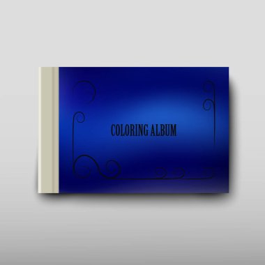 Boyama şablon vektör, broşür kapak sunu soyut geometrik arka plan, A4 boyutu gölge düzeninde afiş broşür el ilanı tasarımı