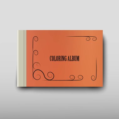 Boyama şablon vektör, broşür kapak sunu soyut geometrik arka plan, A4 boyutu gölge düzeninde afiş broşür el ilanı tasarımı