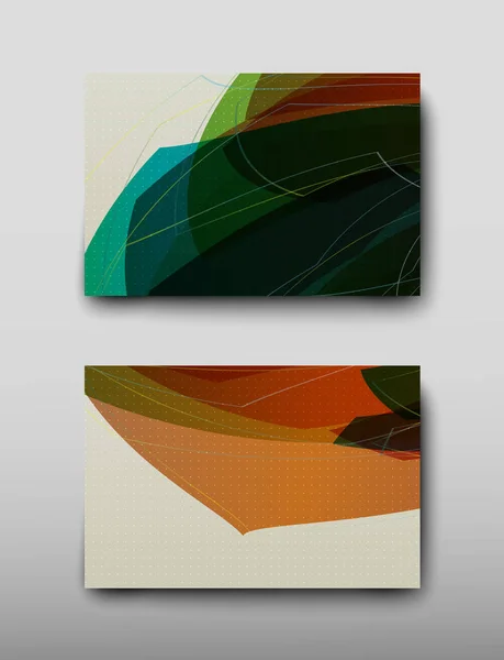 ポスター パンフレット チラシ デザイン テンプレート ベクトル リーフレット カバー プレゼンテーション抽象的な幾何学的な背景 サイズのレイアウト — ストックベクタ