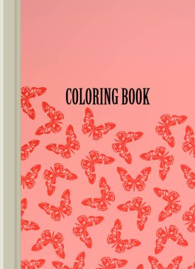 Boyama şablon vektör, broşür kapak sunu soyut geometrik arka plan, A4 boyutu gölge düzeninde afiş broşür el ilanı tasarımı