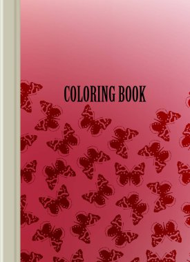 Boyama şablon vektör, broşür kapak sunu soyut geometrik arka plan, A4 boyutu gölge düzeninde afiş broşür el ilanı tasarımı