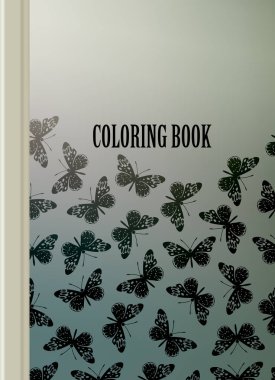 Boyama şablon vektör, broşür kapak sunu soyut geometrik arka plan, A4 boyutu gölge düzeninde afiş broşür el ilanı tasarımı