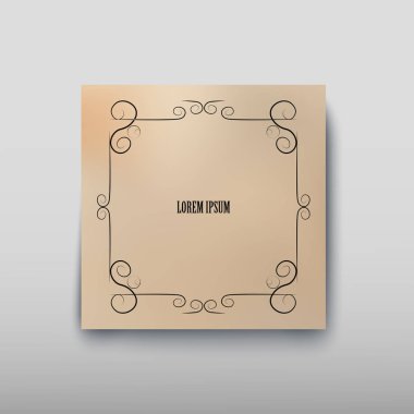 Kapak kağıt levha rengi arka plan bulanık ve soyut bir grafik desen. Vektör çizim