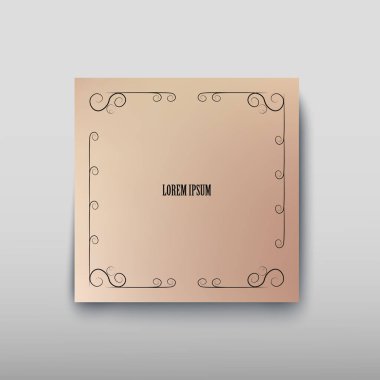 Kapak kağıt levha rengi arka plan bulanık ve soyut bir grafik desen. Vektör çizim