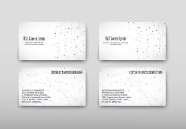 Mal ve hizmetlerin mali piyasa teşvik için müşteriler bulmak kolaylaşır kartvizit içeren iletişim bilgileri. Vektör çizim