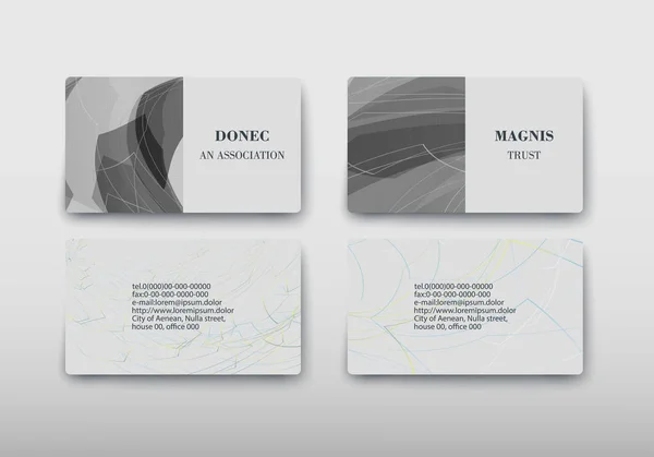 Mal ve hizmetlerin mali piyasa teşvik için müşteriler bulmak kolaylaşır kartvizit içeren iletişim bilgileri. Vektör çizim