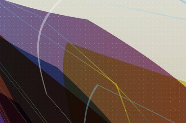 Retro tarzı renkli bir arka plan üzerine düzensizce görücü usulü satırlarının soyut bir desen kapak. Vektör çizim