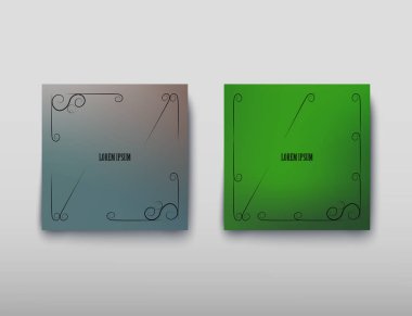 Kapak kağıt levha rengi arka plan bulanık ve soyut bir grafik desen. Vektör çizim