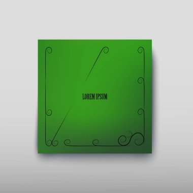 Kapak kağıt levha rengi arka plan bulanık ve soyut bir grafik desen. Vektör çizim