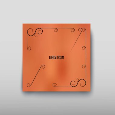 Kapak kağıt levha rengi arka plan bulanık ve soyut bir grafik desen. Vektör çizim