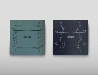 Kapak kağıt levha rengi arka plan bulanık ve soyut bir grafik desen. Vektör çizim