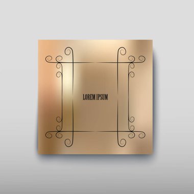 Kapak kağıt levha rengi arka plan bulanık ve soyut bir grafik desen. Vektör çizim