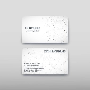 Mal ve hizmetlerin mali piyasa teşvik için müşteriler bulmak kolaylaşır kartvizit içeren iletişim bilgileri. Vektör çizim