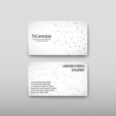 Mal ve hizmetlerin mali piyasa teşvik için müşteriler bulmak kolaylaşır kartvizit içeren iletişim bilgileri. Vektör çizim