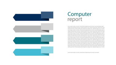 Poster infographics bilgi iş modern tasarım teklifi reklam ayarla