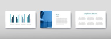 Poster infographics bilgi iş modern tasarım teklifi reklam ayarla