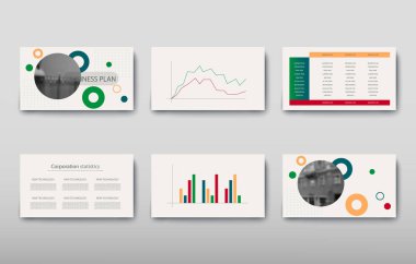 Poster infographics bilgi iş modern tasarım teklifi reklam ayarla