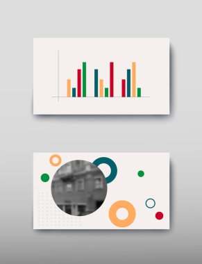 Poster infographics bilgi iş modern tasarım teklifi reklam ayarla