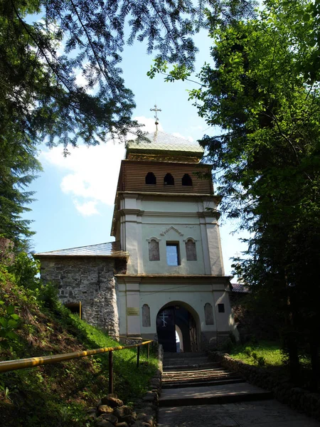 Manyavskiy Kabaréjelenet Kárpátok Ukrajna — Stock Fotó