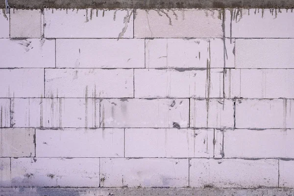 オートクレーブ養生軽量コンクリート壁 — ストック写真