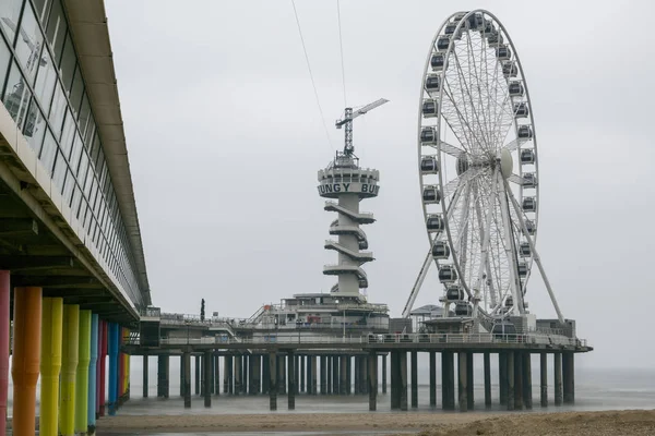 Scheveningen, Lahey, Hollanda, 04 Nisan 2018 - Kış Sch
