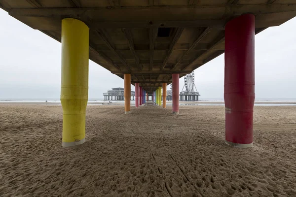 Scheveningen, Lahey, Hollanda, 04 Nisan 2018 - Kış Sch