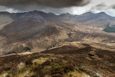 İrlanda, Connemara, 2016 Diamond Hill yürüyüş parkurları 