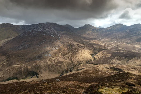 Irlandia, Connemara, 2016 Diamond Hill szlaki turystyczne — Zdjęcie stockowe