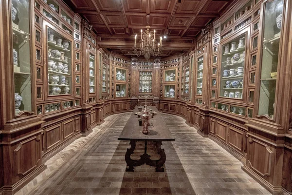 France   The Queen's Apothecary in the castle of Chenonceau — Stock Photo, Image