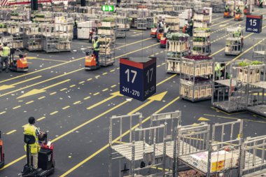 Aalsmeer Çiçek Müzayedesi dünyadaki en büyük çiçek müzayedesidir.