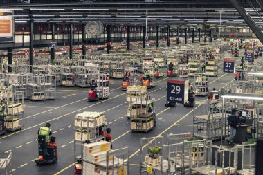 Aalsmeer Çiçek Müzayedesi dünyadaki en büyük çiçek müzayedesidir.