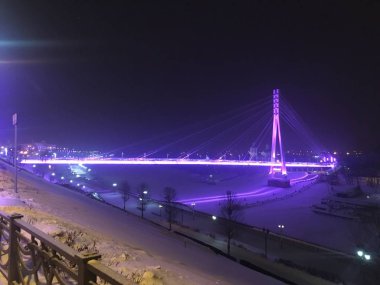 Tyumen yaya köprüsü